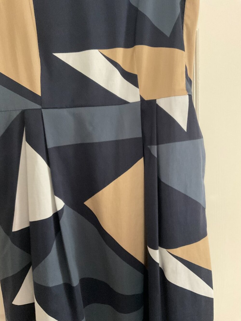 Lafayette geometric cotton dress size 6 - Picture 5 of 5